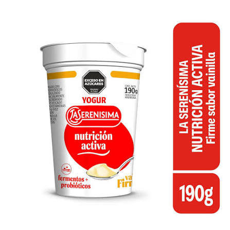YOGUR LA SERENISIMA FIRME190GRS VAINILLA